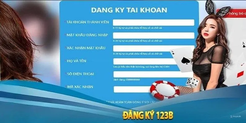 Nhiều lý do người chơi cần chọn đăng ký 123B